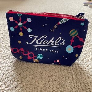 Kiehl’s cosmetic makeup bag